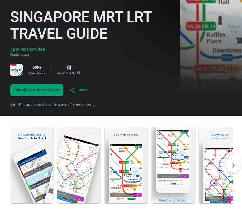 Singapore app